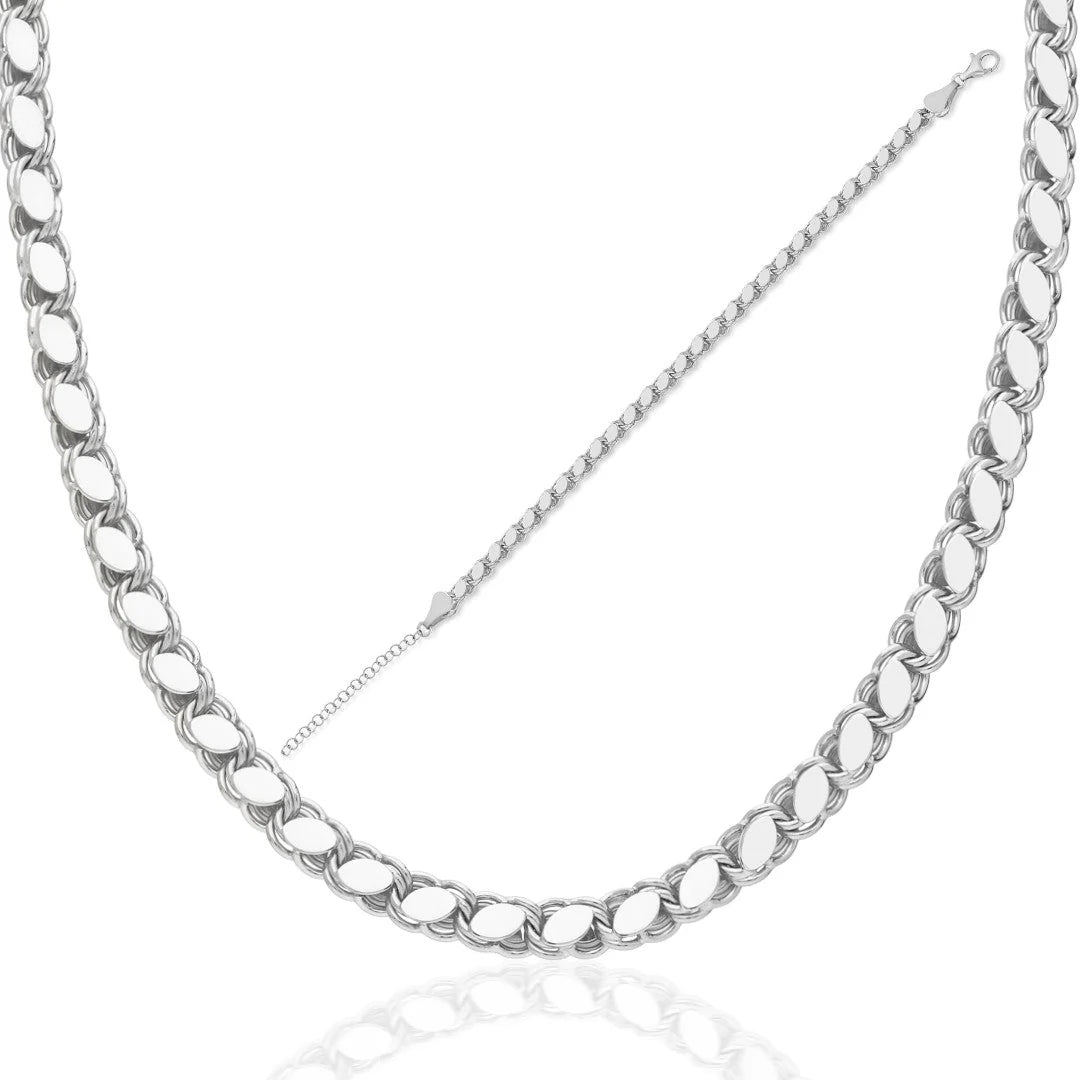 Pullu Zincir Set | 925 Gümüş