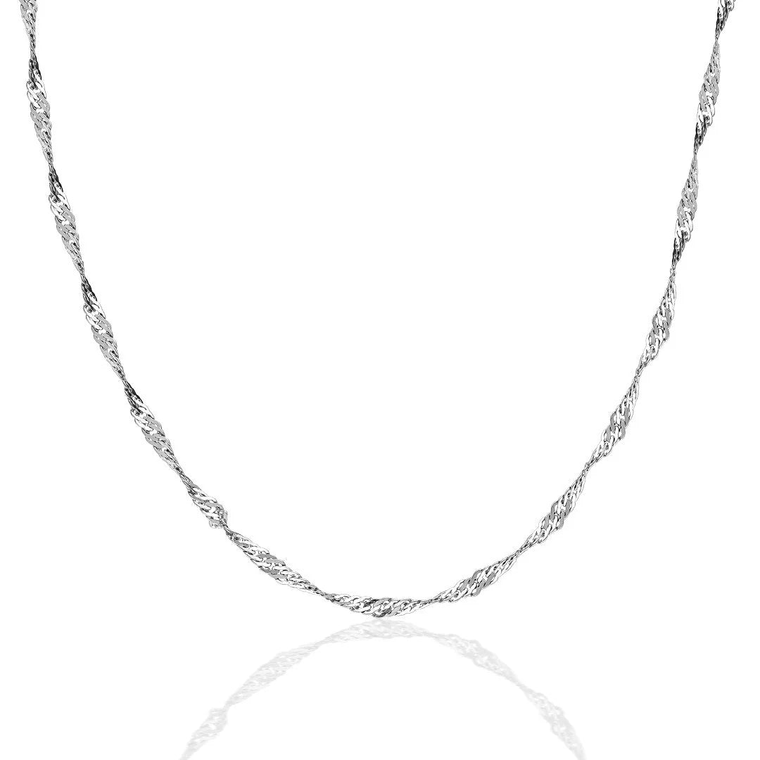 Singapur Zincir Kolye | 925 Gümüş