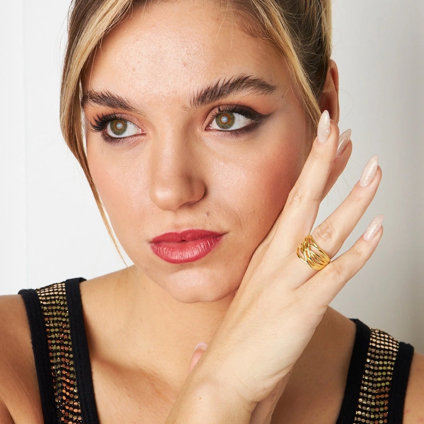 Katmanlı Yüzük | 925 Gümüş