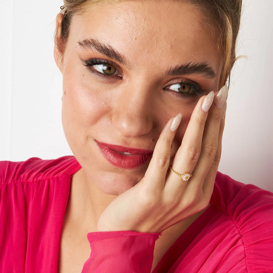 Papatya Yüzük | 925 Gümüş