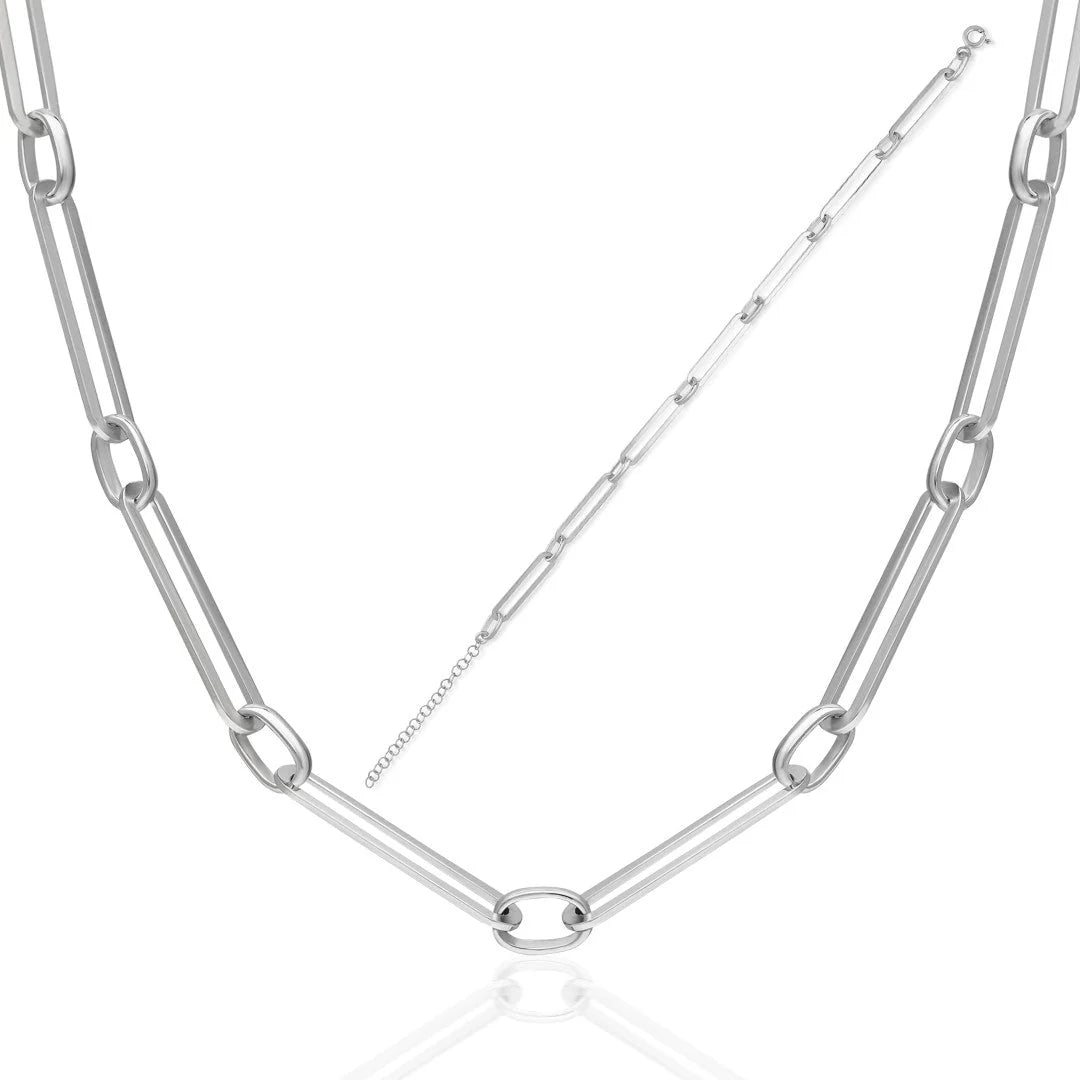 Çapa Zincirli Set | 925 Gümüş