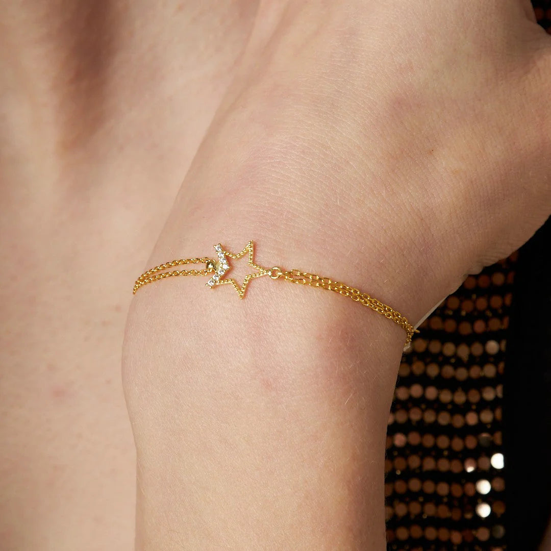 Yıldız Bileklik | 925 Gümüş