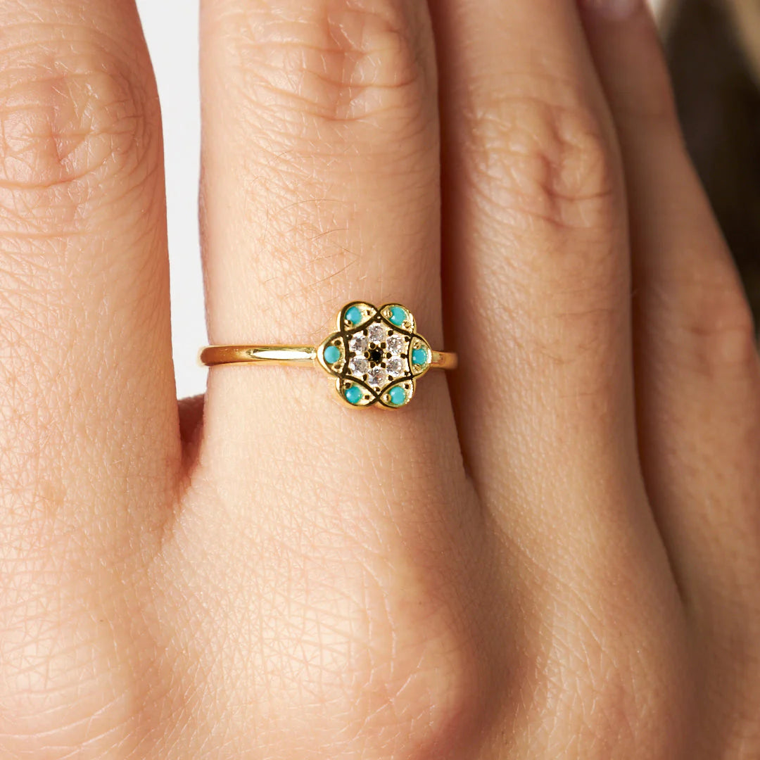 Taşlı Yüzük | 925 Gümüş