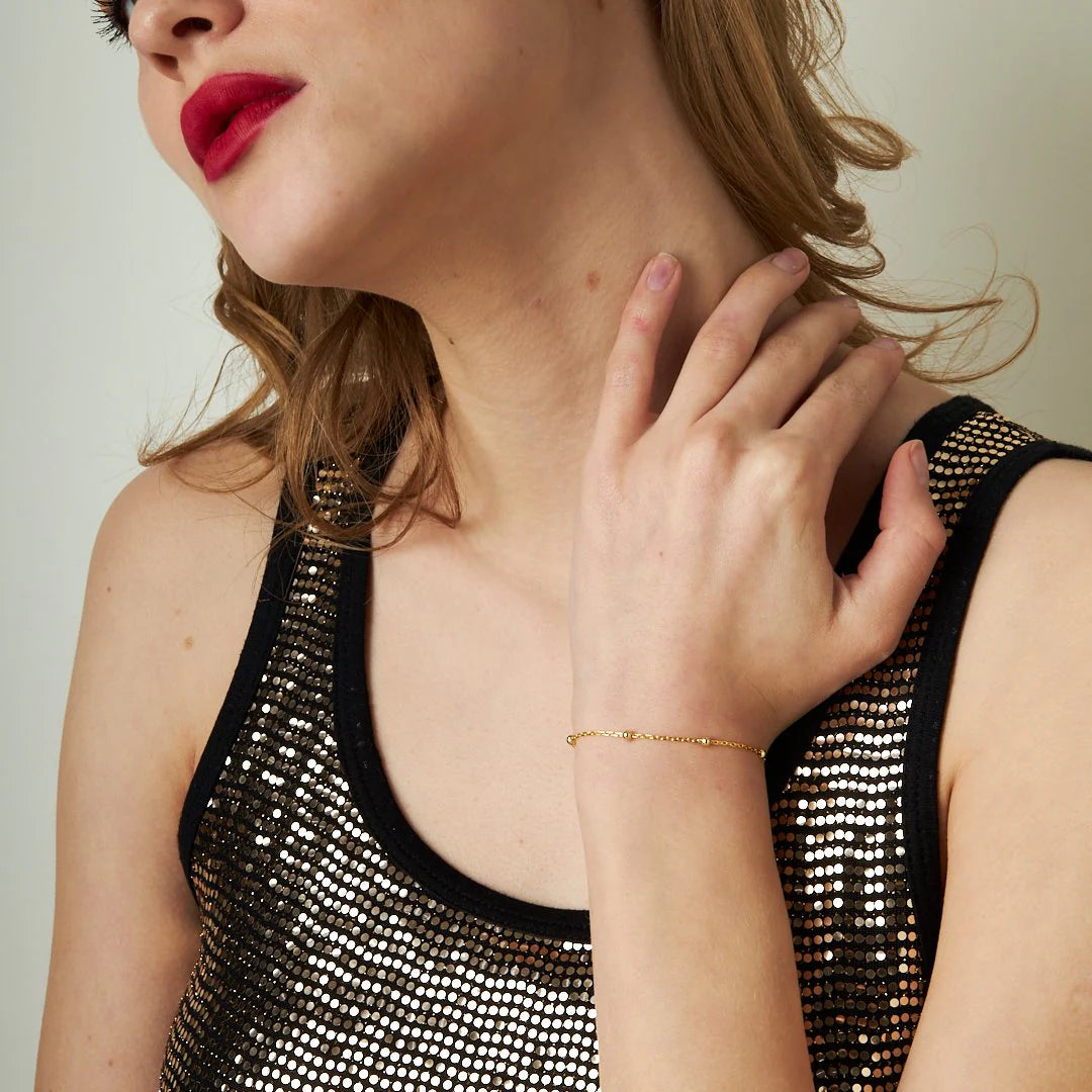 Top Sıra Bileklik | 925 Gümüş