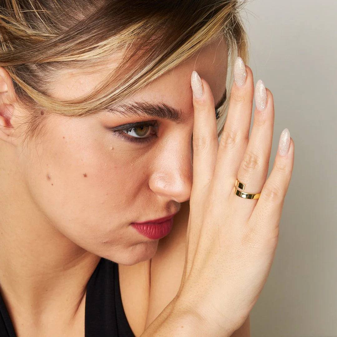 Basit Sarmal Yüzük | 925 Gümüş